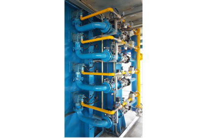 flux recycling thiab regenerating unit