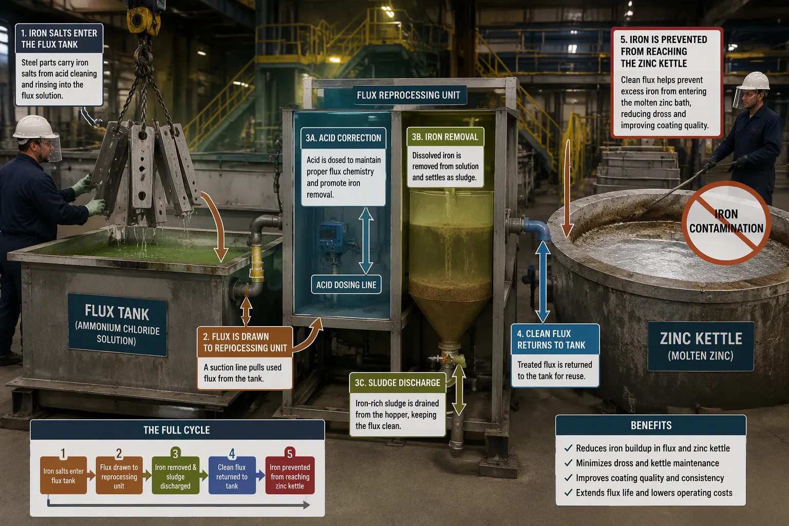 Fluxing Tank Reprocessing